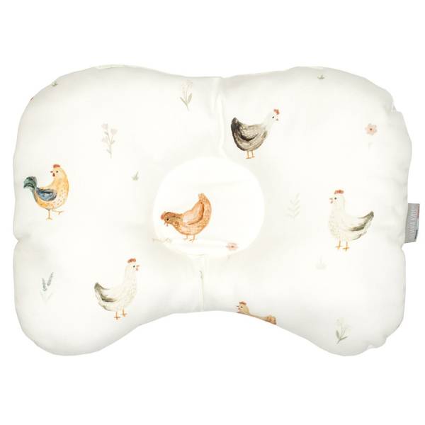 Kopfstützkissen Gallina Beige - Textil - 25 x 5 x 30 cm