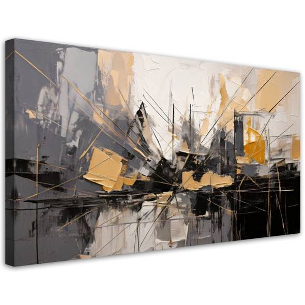 Canvas schilderij Aura 80 x 40 cm