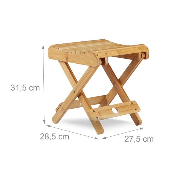 bambus mobile Bambus Holzmobile, 2 Bgen  25 cm  8-Natur