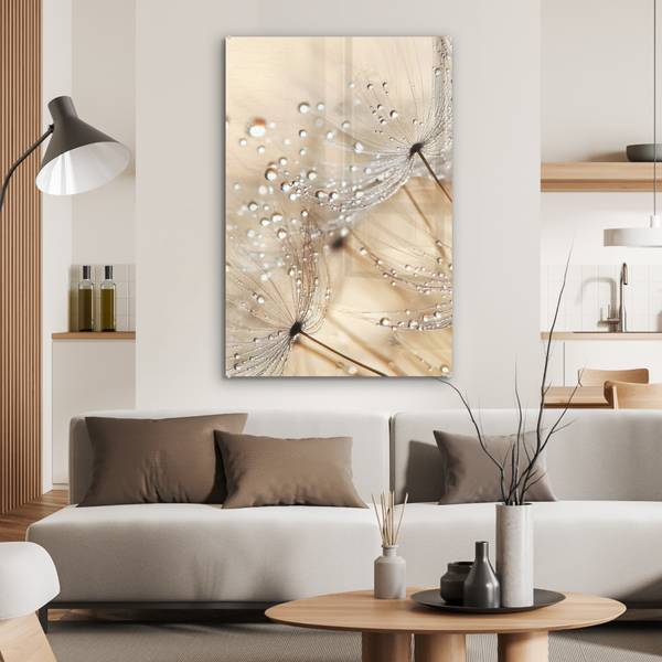 ACRYLGLASBILD Löwenzahn 60 x 90 cm