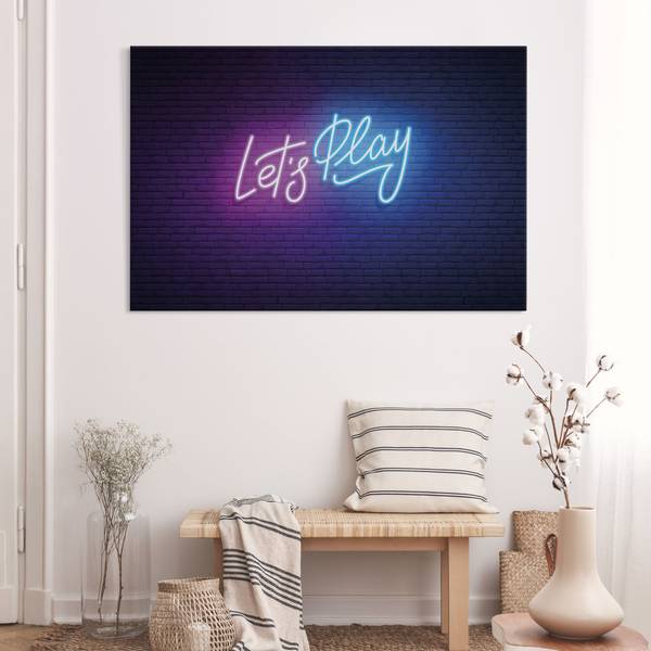 Akustikbild Let's Play 90 x 60 cm