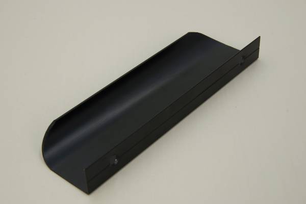 Möbelgriff Steelix 10er-Set Schwarz - Tiefe: 13 cm