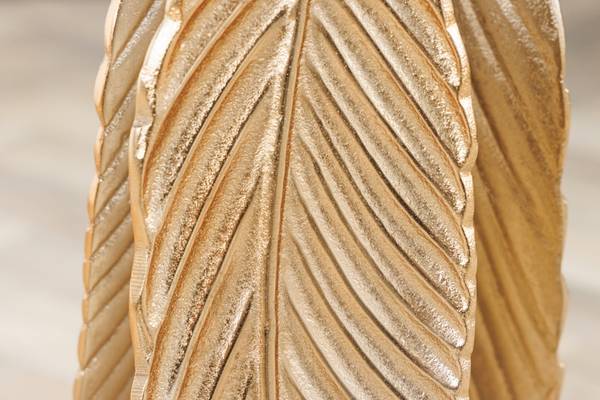 Beistelltisch FEATHER Gold - Metall - 44 x 65 x 44 cm