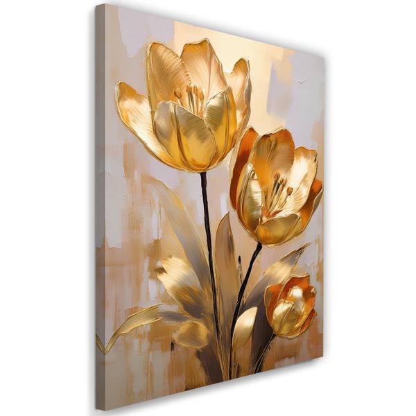 Wandbild tulpen glamour 40 x 60 cm