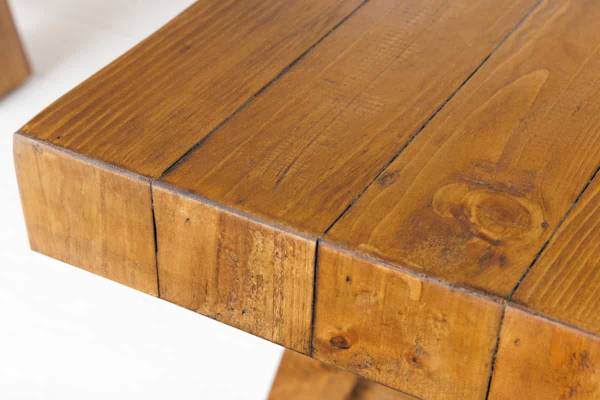 Sitzbank FINCA Braun - Eisen - 240 x 46 x 40 cm