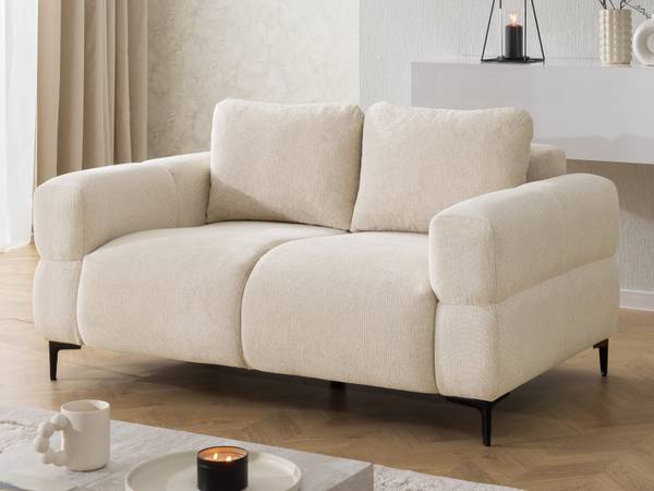 2-Sitzer-Sofa Cardea Beige