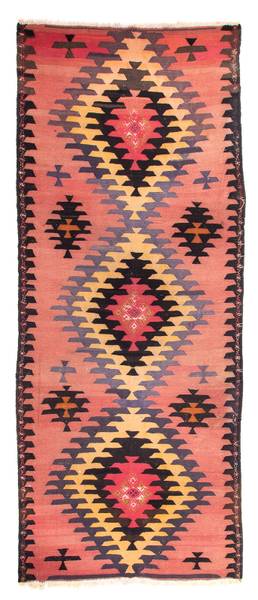 Orientteppich Oriental Rot - Wolle - 150 x 1 x 405 cm