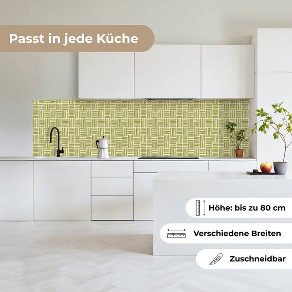 KÜCHENRÜCKWAND Muster 300 x 80 cm