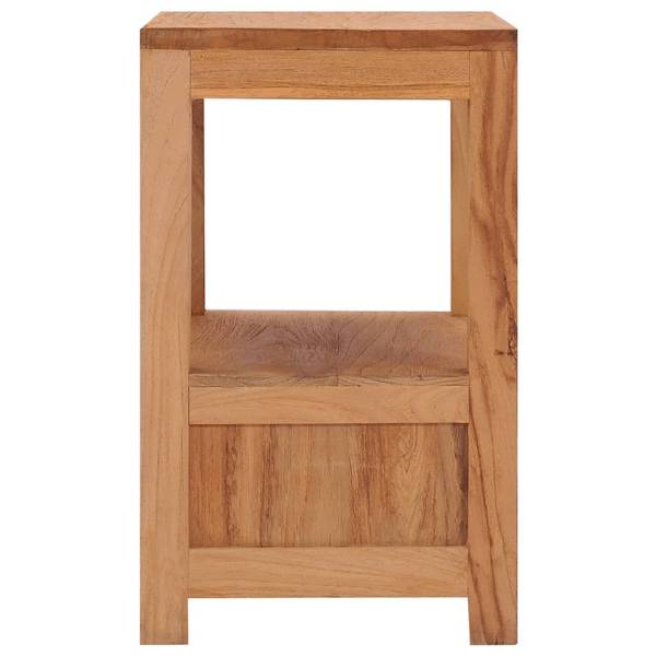 Nachttisch DE925 Braun - Massivholz - 40 x 50 x 30 cm