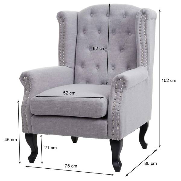 Fauteuil relax Oxford Largeur : 75 cm