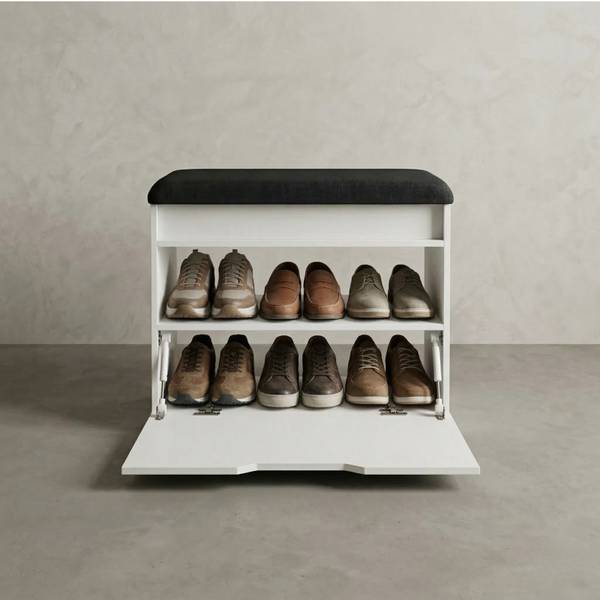 Schuhschrank VIRA Weiß