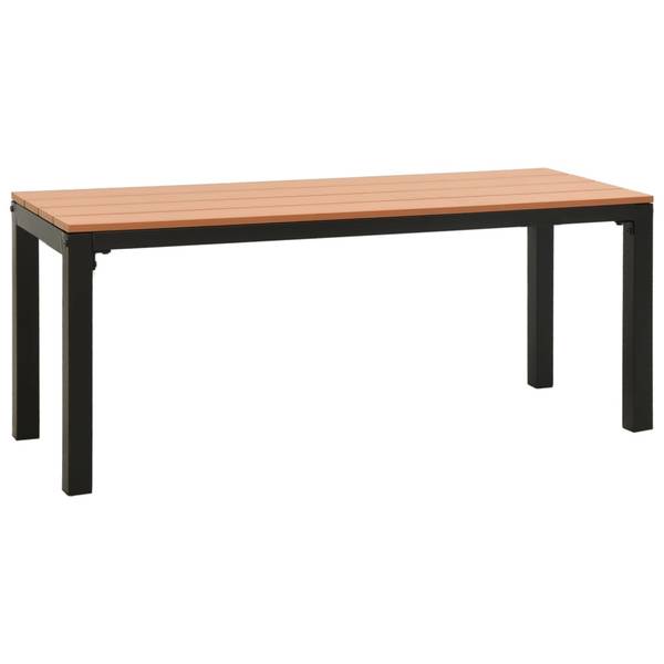 Banc de jardin 3013332 Braun - Stahl - 39 x 45 x 39 cm