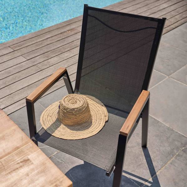 Sesseln 2er-set Stella Braun - Massivholz - 56 x 94 x 62 cm