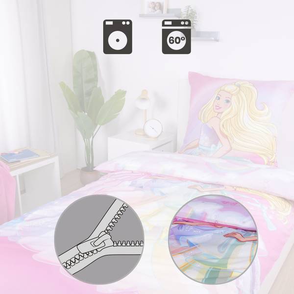 Kinder-Wendebettwäsche 210345 2-teilig Textil - 135 x 1 x 200 cm