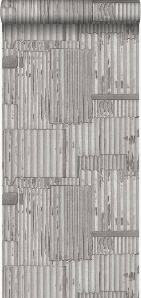 Tapete 347615 Grau - Fleece - 53 x 1005 x 1005 cm
