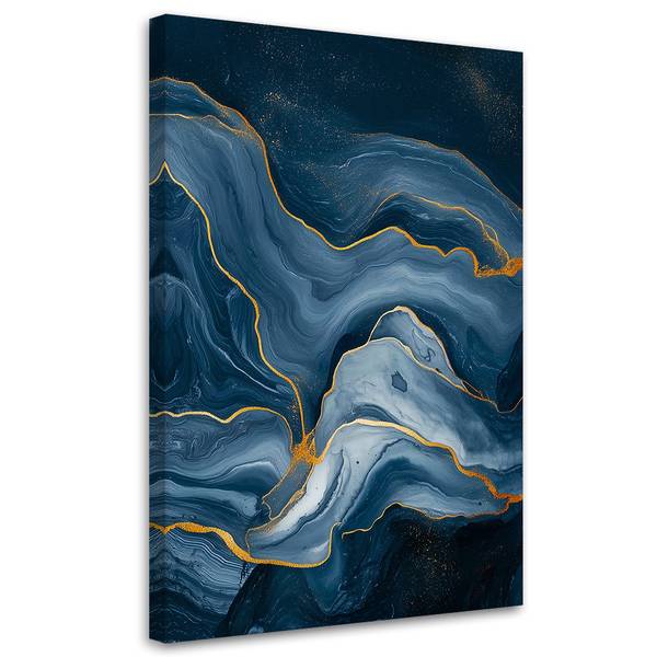 Canvas schilderij Marmer 80 x 120 cm