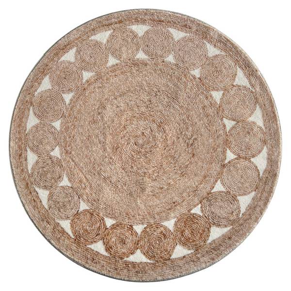 Kurzflorteppich Brady 90 x 90 cm