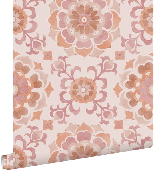 Tapete 131785 Pink - Papier - 50 x 900 x 50 cm