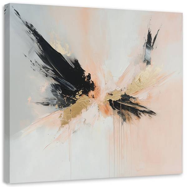Canvas schilderij Schaduwen 40 x 40 cm