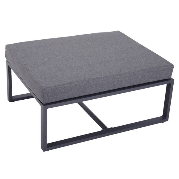 Garten Sessel 6er-Set 860-047 Grau - Microfaser - Polyester - Aluminium - 73 x 63 x 65 cm