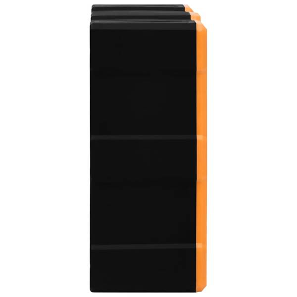 Multi-Schubladen-Organizer 3004089-1 Schwarz - Orange