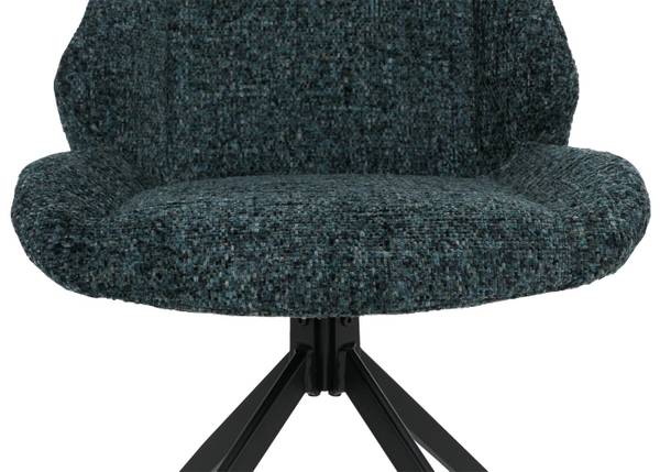 Esszimmerstuhl O48 (2er-Set) Schwarz - Grün