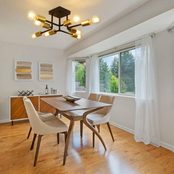 Deckenleuchte Zixnix E27 Schwarz - Eisen - 48 x 16 x 49 cm