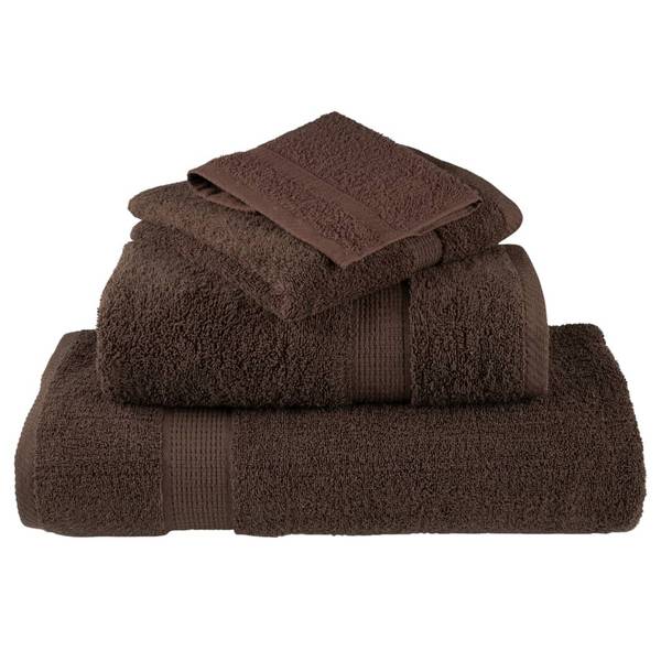 Serviette de bain 3032091-5 (lot de 2) Marron - Nombre de pièces dans le lot : 2