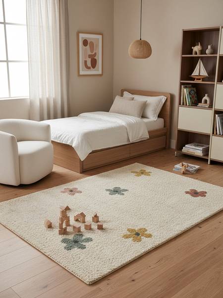 Kinderteppich POPPY Textil - 120 x 170 x 120 cm