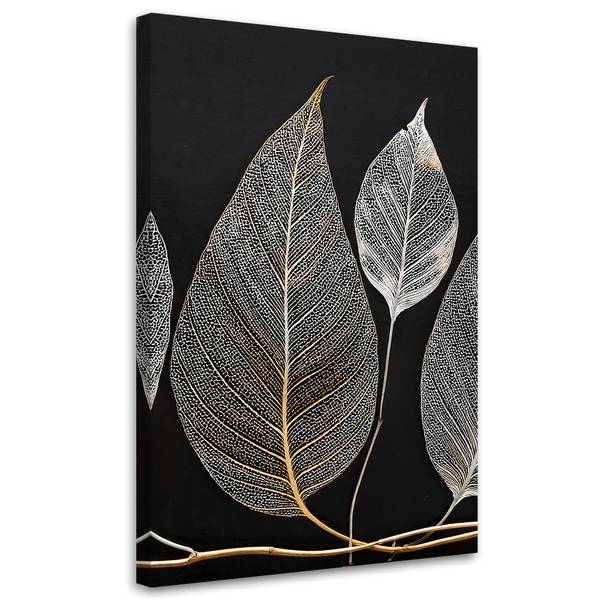 Wandbild Blätter 40 x 60 cm