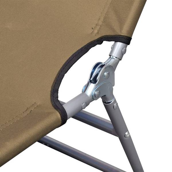 Sonnenliege X1028 Taupe