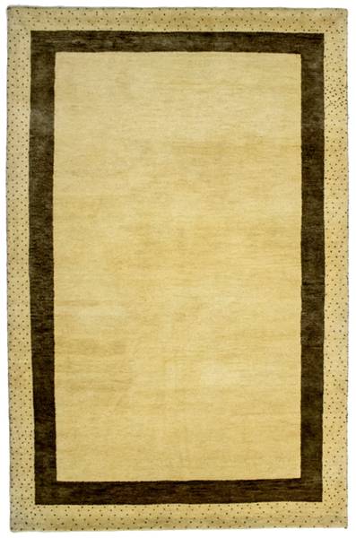 Kurzflorteppich Naturals Beige - Wolle - 122 x 2 x 184 cm