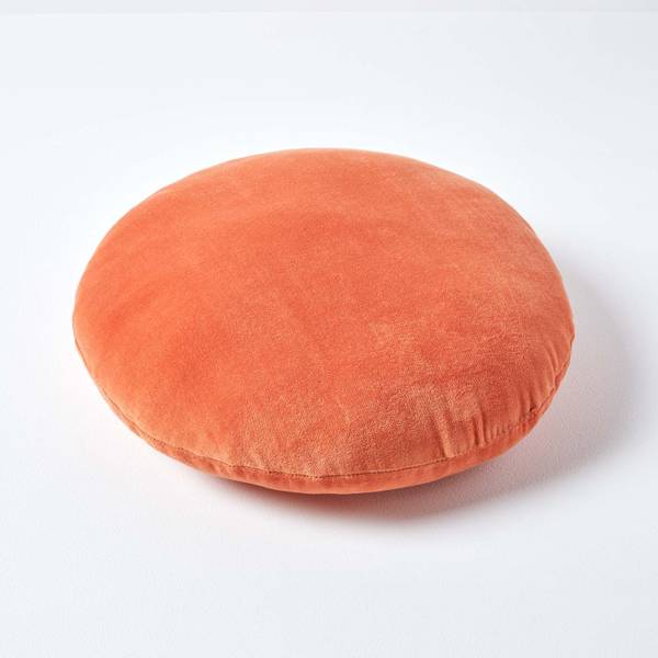 Coussin CUSRNDPLV Orange