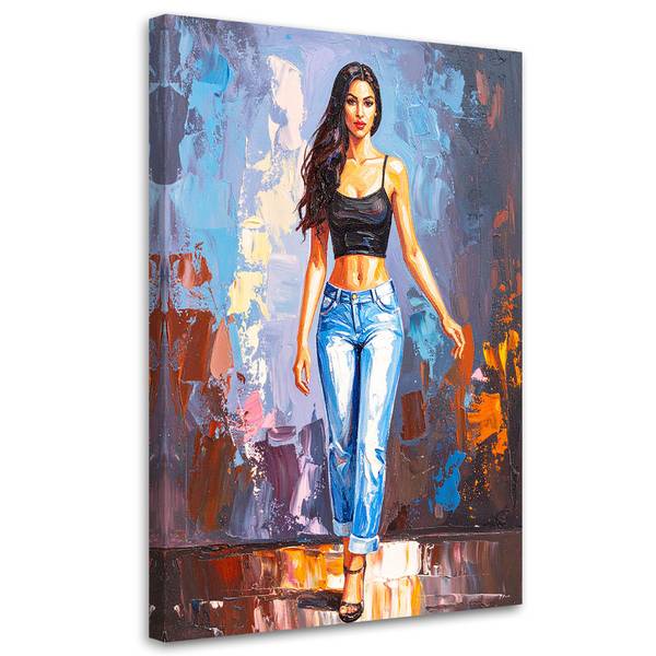 Canvas schilderij Portretten 40 x 60 cm