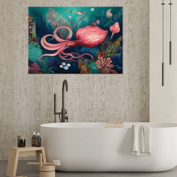 Wandbild Wasserpflanzen 120 x 80 cm
