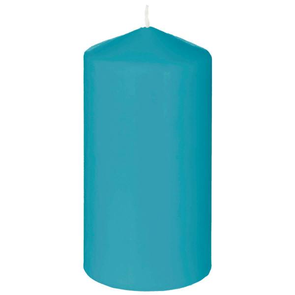 Duftkerze kokosnuss NINA Blau - Wachs - 7 x 14 x 7 cm