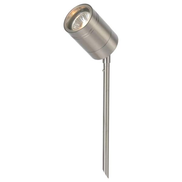 Gartenstrahler ARNE-LED Silber / Grau - Silbergrau