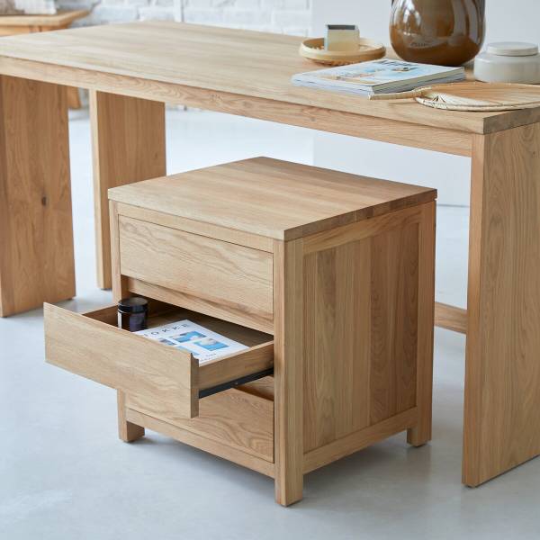 Schreibtisch Eden Beige - Eiche - 160 x 74 x 60 cm