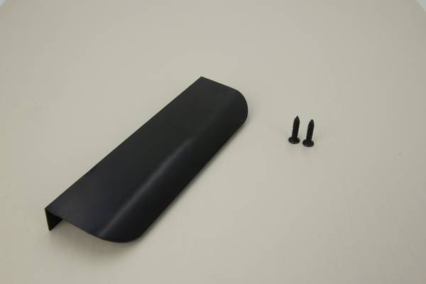 Möbelgriff Steelix 10er-Set Schwarz - Tiefe: 13 cm