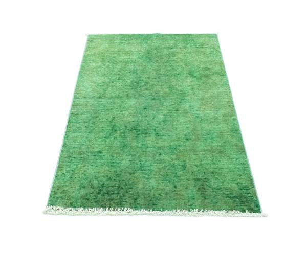 Orientteppich Oriental Grün - Wolle - 78 x 1 x 123 cm