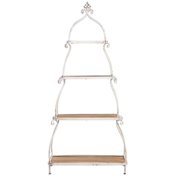 Regal 4523366664 Weiß - Holzwerkstoff - 80 x 173 x 35 cm