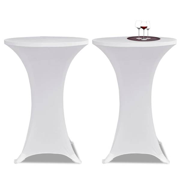 Tischhusse AMAU (2er-Set) Weiß