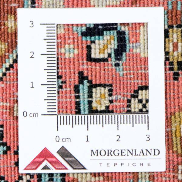 Handgeknüpft Kurzflorteppiche Pink - Seide - 105 x 1 x 169 cm