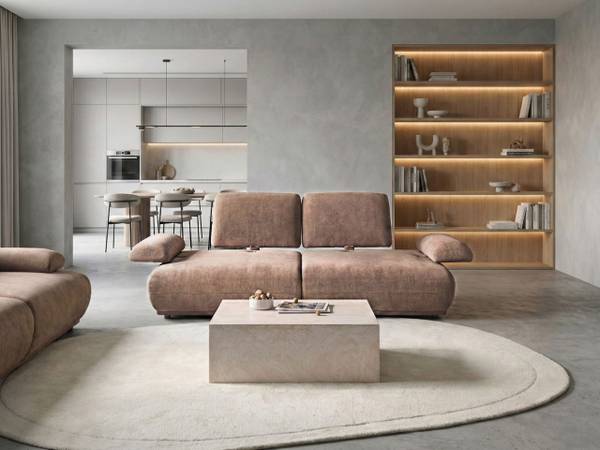 3-Sitzer Sofa NACKA Braun
