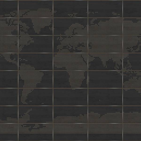 Fototapete 640945 Schwarz - Papier - 424 x 280 x 280 cm