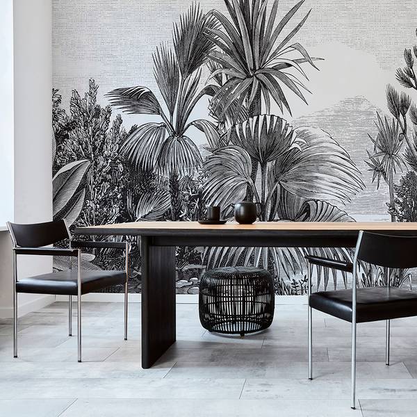 Panorama-Tapete Submarine Multicolor - 288 x 288 cm