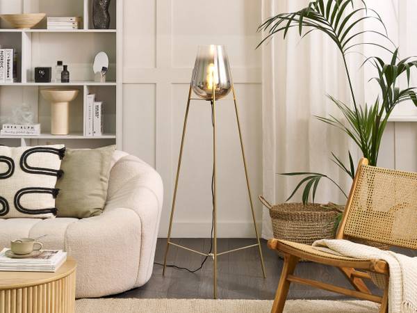 Stehlampen MENA Gold - Metall - 55 x 133 x 55 cm