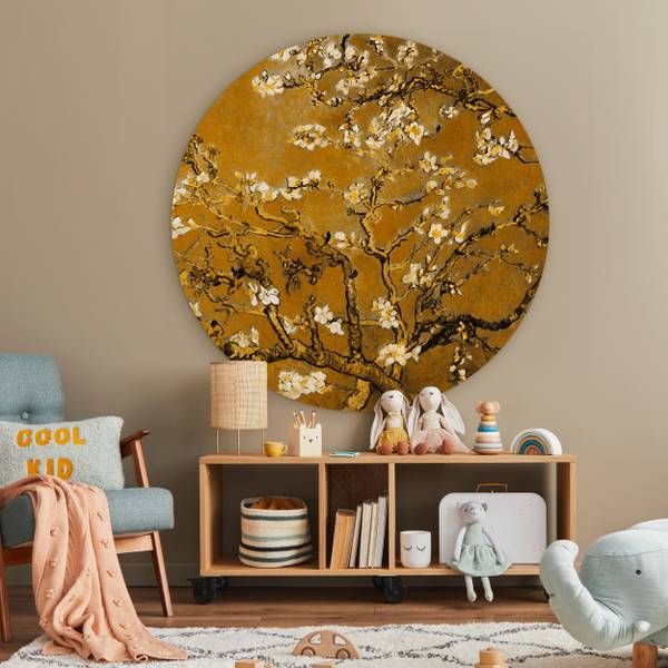 BILD Mandelblüte 150 x 150 cm