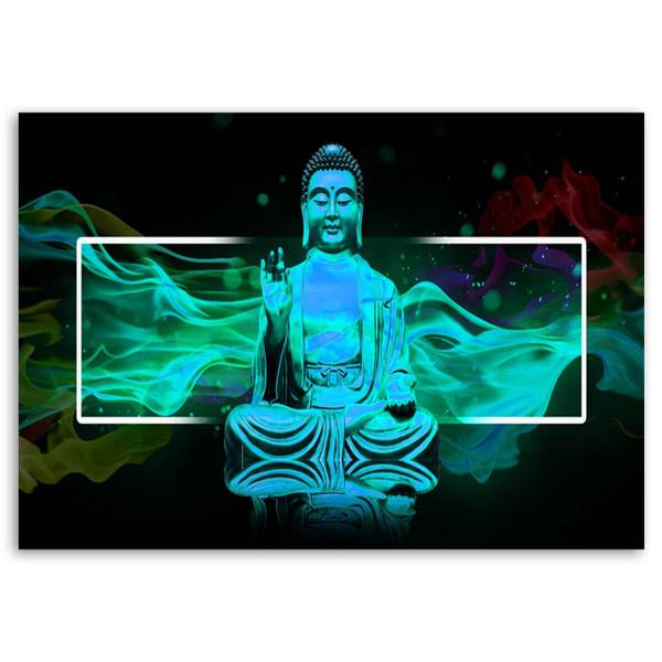 Bild auf leinwand Buddha Abstrakt Zen 100 x 70 cm
