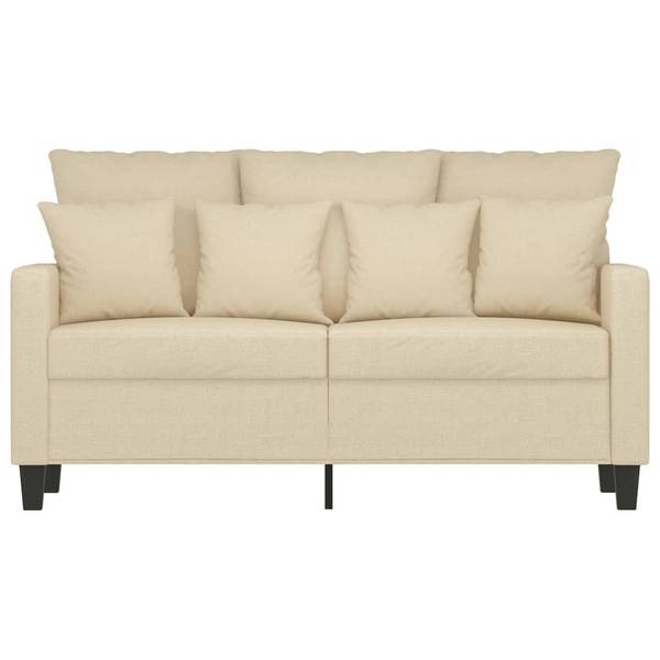 2-Sitzer-Sofa XT3642 Creme - Tiefe: 138 cm